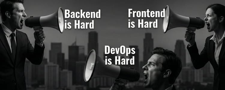 Stop Comparing: Backend, Frontend, DevOps - What’s Actually Hard?